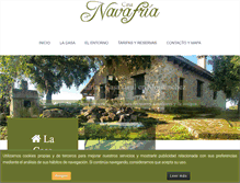Tablet Screenshot of casanavafria.com